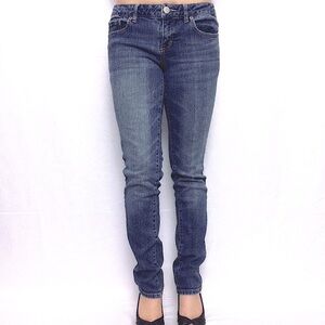 Aeropostale Jeans Sz 4R Bayla Skinny Stretch Blue